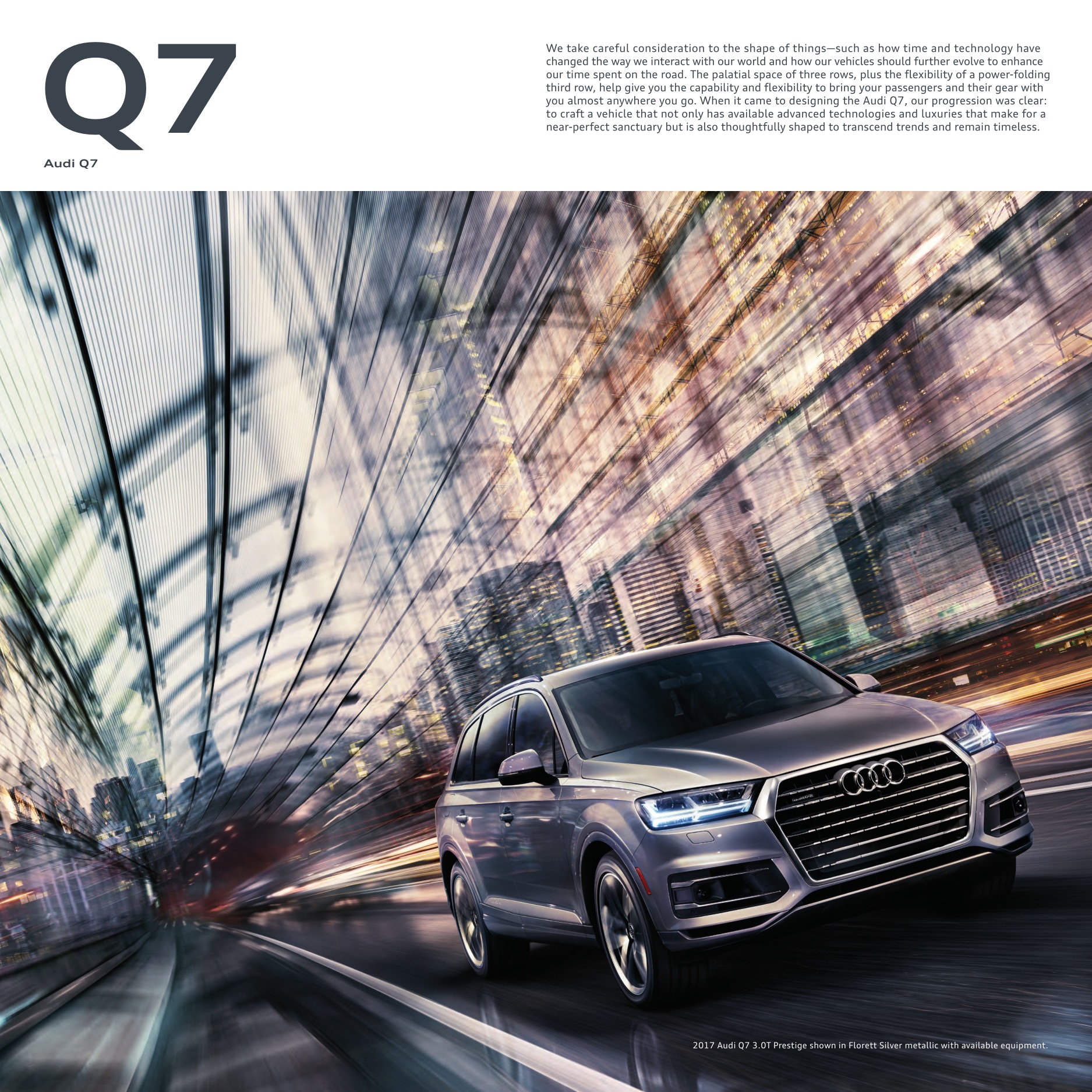 2017 Audi Brochure Page 1